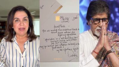Farah Khan को मिला Amitabh Bachchan का 'लव लेटर', रात को 3:13 बजे नींद हराम करके लिखी ये बात!