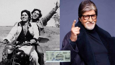 ऐसी दिखती थी Sholay की टिकट, इतने रुपए था रेट? Amitabh Bachchan ने 50 साल बाद साझा की फोटो, दंग रह गए लोग!