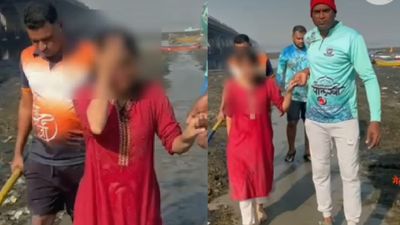 Viral Video: बॉयफ्रेंड ने किया ब्लॉक तो लड़की ने ट्रेन से मार दी छलांग, बची जान तो रो-रोकर बताई कहानी