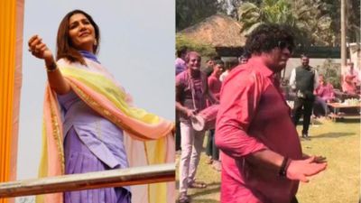 बरेली के SSP ने विग पहन सपना चौधरी के गाने पर किया फुल एनर्जी डांस, नजारा देख फटी रह गईं अधिकारियों की आंखें..