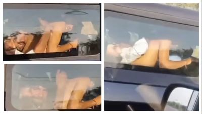 'सांवरिया सेठ' की गाड़ी में निर्वस्त्र लड़की के साथ लड़को की अश्लील हरकत, राहगीरो ने बनाया चलती गाड़ी का VIDEO