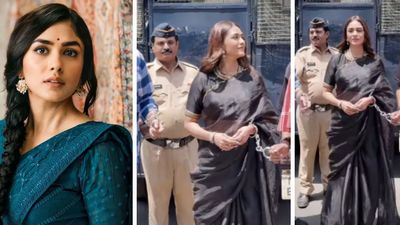 मृणाल ठाकुर किस जुर्म में हुईं गिरफ्तार? हथकड़ी डाल उतरीं पुलिस वैन से, सच्चाई कर देगी हैरान