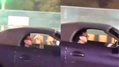 चहल ने कार में बैठ पी सिगरेट, शीशा खोल उड़ाया धुआं, फिर जो किया उसे देख लोग बोले- काटो चालान...