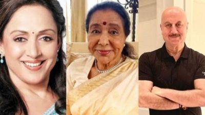 हेमा मालिनी से लेकर अनुपम खेर तक..., इन सेलेब्स ने Asha Bhosle को दी श्रद्धांजलि, बताया इंडस्ट्री का 'बड़ा लॉस'