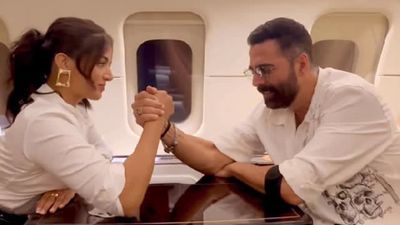 Bhooth Bangla: Wamiqa Gabbi Brings ‘Khiladi Energy’ To A Fun BTS Moment With Akshay Kumar