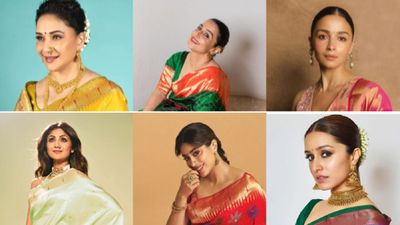 Gudi Padwa 2026: Bollywood Actresses Serve Paithani Saree Inspiration You Need This Festive Season