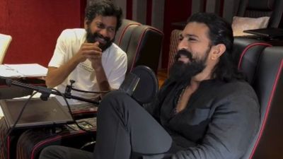 Peddi Release Date: Makers Share BTS Video Of Dubbing Session As Ram Charan Dubs For Film