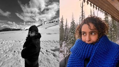 Sundar Poonam Shoot: Sanya Malhotra Offers Peek, Shares BTS With Team In Kashmir