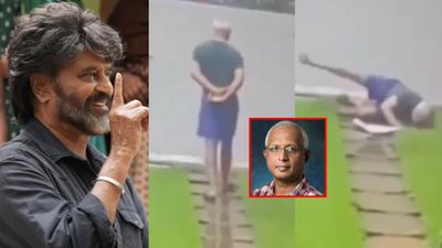 ರಜನಿಕಾಂತ್ ಜಾರಿ ಬಿದ್ದ ವೈರಲ್ ವಿಡಿಯೋದಲ್ಲಿರೋ ಅಸಲಿ ವ್ಯಕ್ತಿ ಯಾರು? ಅವರೇ ಕೊಟ್ಟ ಕ್ಲಾರಿಟಿ ಏನು?