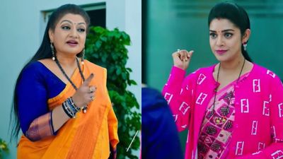  Amruthadhaare ; ಅಂತೂ ಇಂತೂ ಕಳಚಿಬಿತ್ತು ಶಕುಂತಲಾ ಮುಖವಾಡ, ಆಟ ಈಗ ಶುರು ಎಂದು ಗುಡುಗಿದ ಭೂಮಿಕಾ 