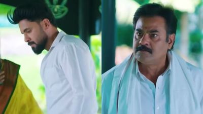 Amruthadhaare ; ತಂದೆಯನ್ನು ನಿಂದಿಸಿದ ಕೇಡಿ- ಜೈದೇವ್‌ಗೆ ಕಪಾಳಮೋಕ್ಷ ಮಾಡಿದ ಗೌತಮ್-ಮುಂದೇನು ?