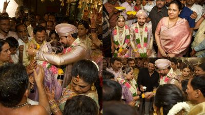 ವೈವಾಹಿಕ ಜೀವನಕ್ಕೆ ಕಾಲಿಟ್ಟ 'ಗತವೈಭವ' ಹೀರೋ ದುಷ್ಯಂತ್; ಇಲ್ಲಿವೆ ಫೋಟೊಗಳು