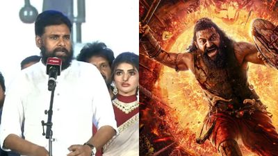 ಕರ್ನಾಟಕದಲ್ಲಿ ತೆಲುಗು ಪೋಸ್ಟರ್ ಹಾಕಲು ಬಿಡ್ಲಿಲ್ಲ; ಆದ್ರೆ 'ಕಾಂತಾರ' ಚಿತ್ರಕ್ಕೆ ನಾವು ತಾರತಮ್ಯ ಮಾಡ್ಲಿಲ್ಲ