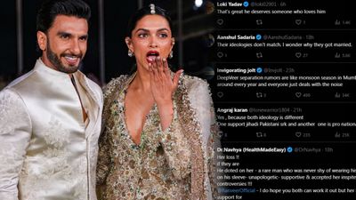 ಆರ್ಎಸ್ಎಸ್ - ಜೆಎನ್ಯು ; ಸೈದ್ಧಾಂತಿಕ ಸಂಘರ್ಷ- ದೀಪಿಕಾ ಪಡುಕೋಣೆ - ರಣ್ವೀರ್ ಸಿಂಗ್ ದಾಂಪತ್ಯದಲ್ಲಿ ಬಿರುಕು ?