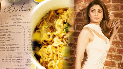 21,000 ಬಿಲ್ ; ಶಿಲ್ಪಾ ಶೆಟ್ಟಿ ಹೋಟೆಲ್‌ನಲ್ಲಿ ಒಂದು ಪ್ಲೇಟ್ 'ನೂಡಲ್ಸ್' ಬೆಲೆ ಎಷ್ಟು ? ರೇಟ್ ಕೇಳಿ ಬೆಚ್ಚಿಬಿದ್ದ ಜನ