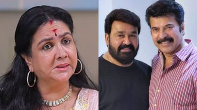 മമ്മൂട്ടിക്കും മോഹൻലാലിനും എനിക്ക് അവാർഡ് തരാൻ മാനക്കേടുണ്ടെങ്കിൽ...; താരങ്ങളെ വിമർശിച്ച് ഉർവശി 