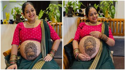 എന്നിലുള്ള മിറക്കിള്! ഞാനിത് ആസ്വദിക്കുന്നു! നിറവയറില് മെഹന്ദിയിട്ട് പ്രീത പ്രദീപ്! വൈറലായി ചിത്രങ്ങള്