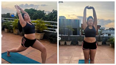 அடேங்கப்பா.. என்ன யோகா இது.. பூனம் பாஜ்வாவின் அட்டகாசமான போஸ்.. பாராட்டிய ரசிகர்கள்!