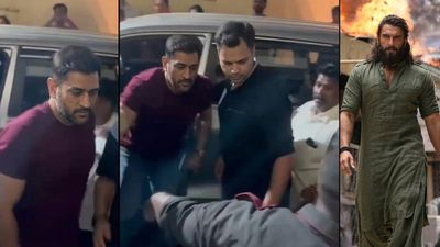 Dhurandhar 2: துரந்தர் 2 படத்தை பார்த்த தல தோனி.. அடடே என்ன வேகமா தியேட்டருக்குள்ள போறாருனு பாருங்க