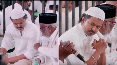 பல வதந்தி.. பொய்யான பிரச்சாரம்.. எதையும் நம்பாதீங்க.. இப்தார் விழாவில் விஜய் பேச்சு!