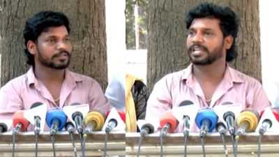 தினமும் போன் செய்து மிரட்டும் திருநங்கை.. மனைவியுடன் கண்ணீர் பேட்டி கொடுத்த நாஞ்சில் சம்பத்!