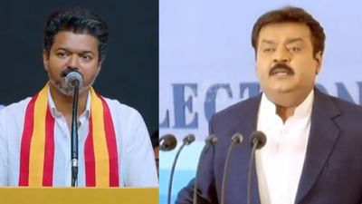 இரண்டு தொகுதியில் போட்டியிடும் விஜய்.. கேப்டன் பட வசனத்தை போட்டு நார் நாராக கிழிக்கும் நெட்டிசன்ஸ்