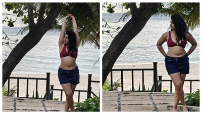 Poonam Bajwa: குட்டி டவுசர்.. முண்டா பனியன்.. பூனம் பாஜ்வாவின் அழகை அள்ளும் போட்டோஸ்!