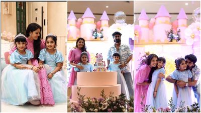 செல்ல மகள்களின் பிறந்த நாள்.. தடபுடலாக கொண்டாடிய பிரஜின், சாண்ட்ரா!