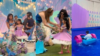 பிரணிதா மூத்த மகள் அதுக்குள்ள இப்படி வளர்ந்துட்டாரே.. பிறந்தநாளை அம்மா செம கிராண்டா கொண்டாடிட்டாரே!