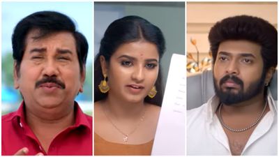 வீட்டை விட்டு வெளியேறிய ராஜராஜன்.. கார்த்தியிடம் கோபப்படும் ரேவதி.. கார்த்திகை தீபம்!