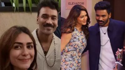 ధనుష్ మృణాల్ ఠాకూర్ డేటింగ్.. అప్పటి నుంచే డీప్ లవ్ లో కోలీవుడ్ స్టార్