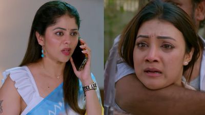 Brahmamudi February 18th Episode: అప్పూ- కళ్యాణ్‌లను కాపాడిన రాజ్-కావ్య... ఇరుక్కుపోయిన రుద్రాణి