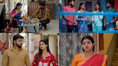 Gundeninda Gudigantalu February 21th Episode: ప్రభావతికి మూడిందిగా.. డేంజర్‌లో మౌనిక,శృతి కాపురాలు