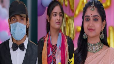 Brahmamudi April 8th Episode: ఇందూయే తన అక్క అని తెలుసుకున్న నందూ.. భ్రమరాంబకి బడితపూజ