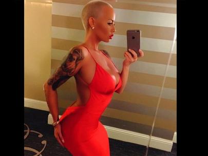 Amber Rose Butt Selfie
