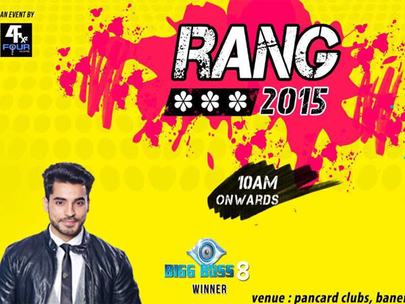Gautam Gulati Celebrating Holi With GGians In Pune
