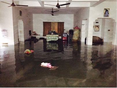 Keerthi Suresh House Under Water