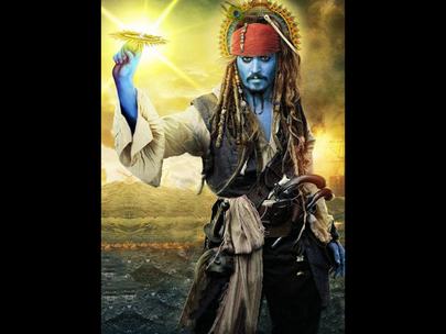 Jack Sparrow Lord Krishna Pirates Of The Caribbean