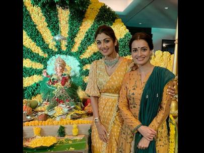 Dia Praises Shilpa For Going Green This Ganesh Chaturthi!