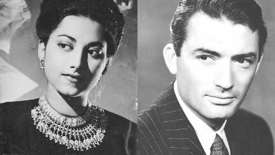  Gregory Peck, Suraiya, 