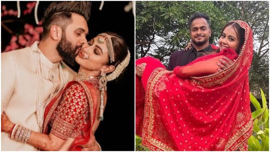 TV Actress Marriage 2022 Devoleena Bhattacharjee Karishma Tanna Mouni Roy