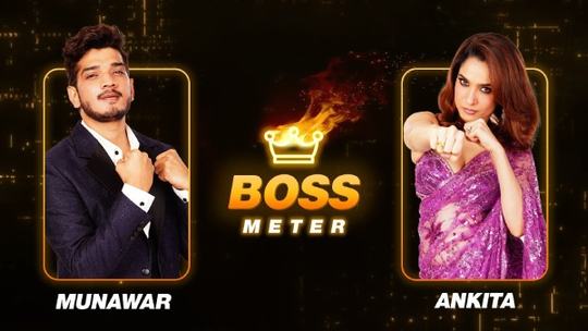 Bigg Boss 17 Boss Meter Week 2 Update Munawar Faruqui Vs Ankita Lokhande