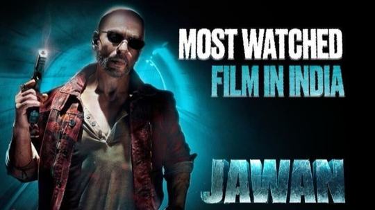 Jawan Becomes Most-Watched Film In India On OTT