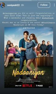 Nadaaniyan First Review