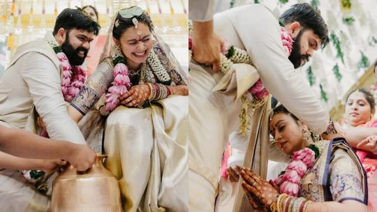 Abhinaya-Vegesana Karthik Wedding Pics