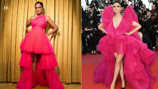 Sheena Chohan Channels Deepika Padukone s Iconic Cannes Look