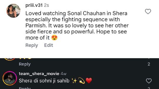 Shera Sonal Chauhan Wins Hearts As Sahiba