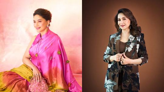 5 Times Madhuri Dixit Redefined Power Dressing