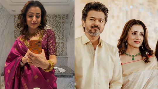 Trisha Unfollows Vijay On Instagram Buzz Explained