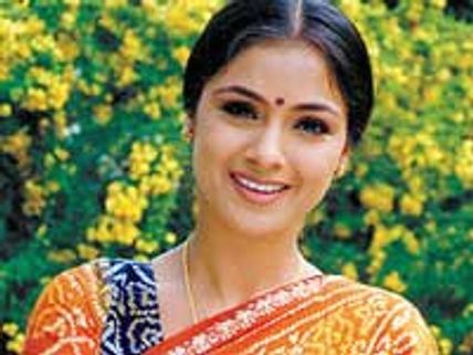 Simran appears as 60 years old